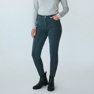 Pikeur Horse Riding Breeches Dark Green 30L S Small Equestrian Preppy Stretch